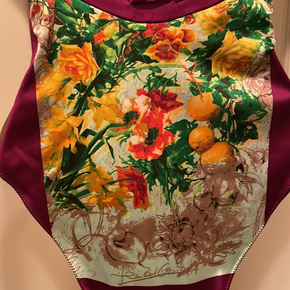 Vintage Jean Paul Gaultier floral print bodysuit - Picture 5 of 8